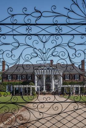 Boone Hall Gate Entrance Gate to Boone Hall near Charleston, South Carolina