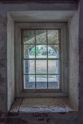 Basement Window Basement window at Drayton Hall near Charleston, South Carolina