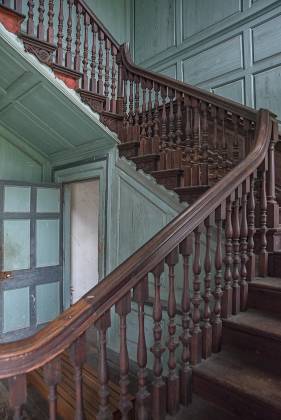 Stair Hall Stairway at Drayton Hall near Charleston, South Carolina