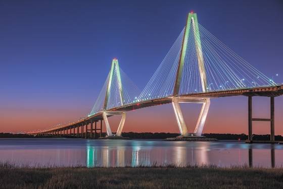 Arthur Ravanel Jr Bridge Arthur Ravanel Jr. Bridge in Charleston, South Carolina