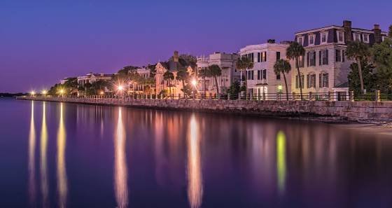 High Battery The High Battery just before dawn in Charleston, South Carolina