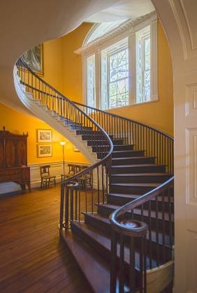 Circular Staircase 3 Circular Staircase at Nathaniel Russell House, Charleston, South Carolina
