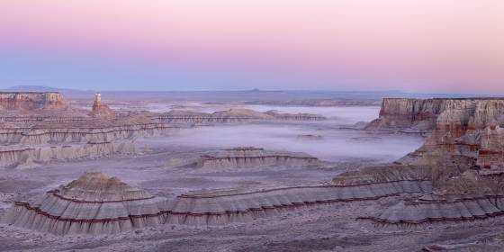 Cola Mine East Blue Hour 2 East side of Coal Mine Canyon in the Navajo Nation, Arizona