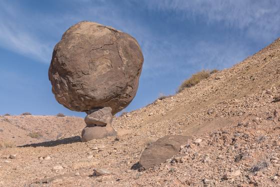 Globe Rock 2 Globe Rock neat Tuba City in the Navajo Nation, Arizona