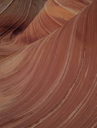 Pattern 1 Sandstone pattern at The Wave in Coyote Buttes North, Arizona