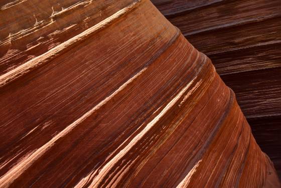 Pattern 4 Sandstone pattern at The Wave in Coyote Buttes North, Arizona