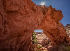 The Notch Arch in Coyote Buttes North