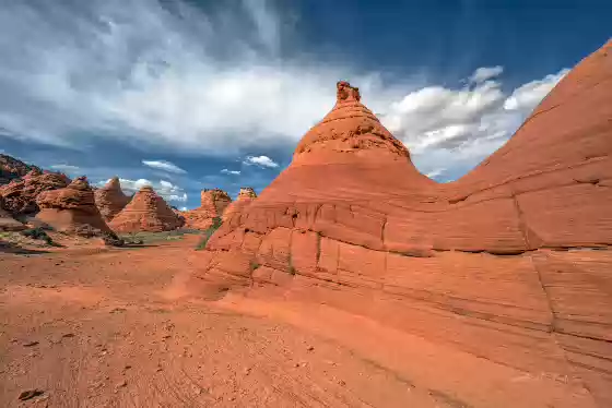 Cottonwood Cove Wash in Coyote Buttes South Wash near The Palace in Coyote Buttes South, Vermilion Cliffs NM