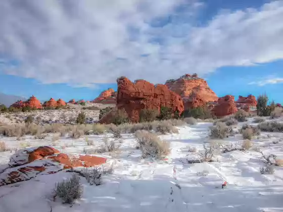 Pawhole Trailhead The Pawhole trailhead in Coyote Buttes South, Arizona