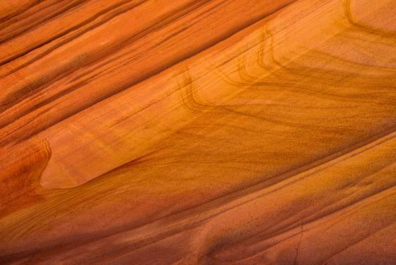 Yellow Stripe Detail Yellow Stripe area of Coyote Buttes South in Arizona