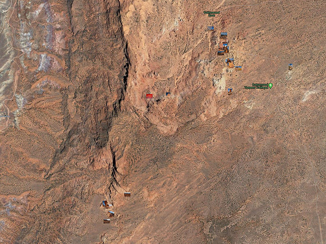 Photo map of Coyote Buttes South