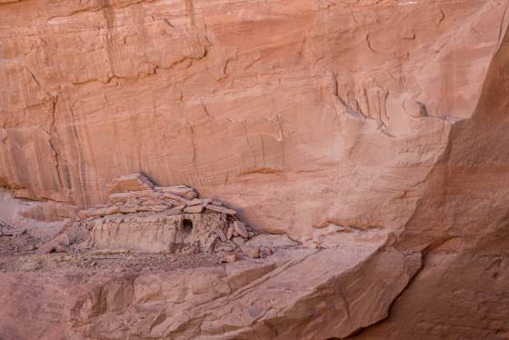 Granary Granary near Broken Bow Arch in Utah