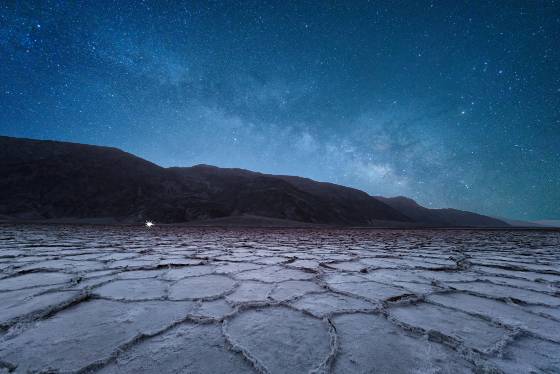 Milky Way over Badwater 2 The Milky Way over Badwater in Death Valley National Park, California