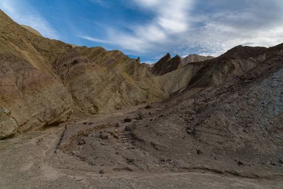 Golden Canyon Trail 3 Golden Canyon in Death Valley National Park, California