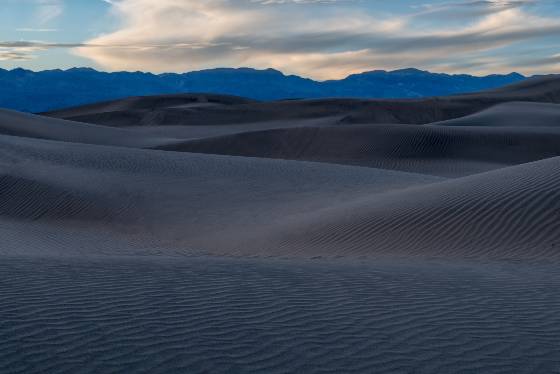 Mesquite Dunes at Dusk 1 Mesquite Dunes in Death Valley National Park, California