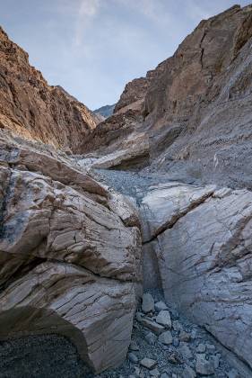 Mosaic Dryfall Mosaic Canyon in Death Valley National Park, California
