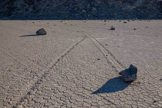 Looking southeast The Racetrack in Death Valley National Park, California