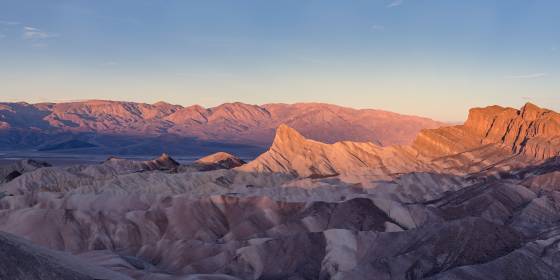 Zabriskie Point Panorama 4 Panoramic View from Zabriskie Point in Death Valley National Park, California