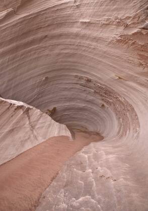 The Nautilus from the Top 2 The Nautilus rock formation in the Grand Staircase NM, Utah