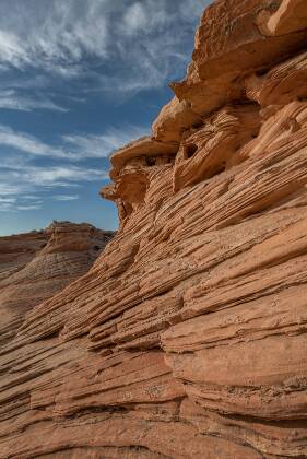 The Wall 4 Sandstone domes on West Clark Bench in Utah