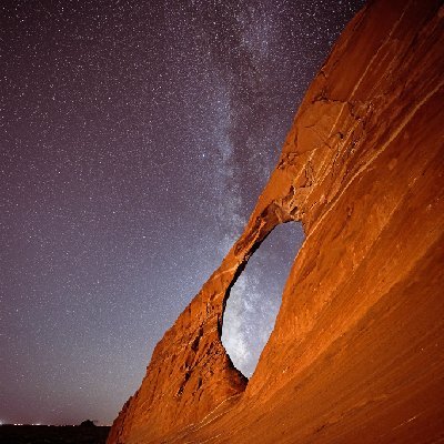 Hope Arch Milky Way
