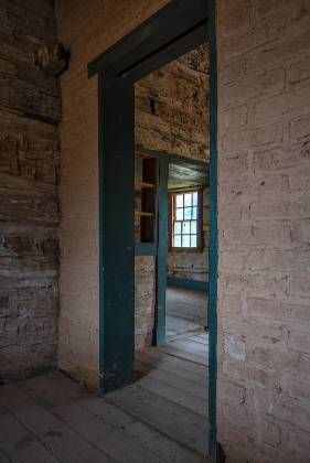 Interior of Louisa Russell House 1 Interior of Louisa Russell house in Grafton ghost town, Utah