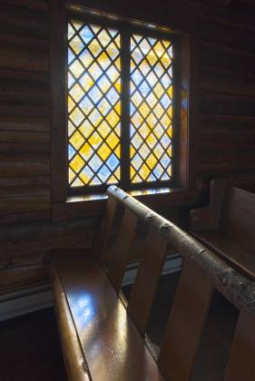 Chapel Interior 2 Chapel of the Transfiguration, Grand Teton National Park, Wyoming