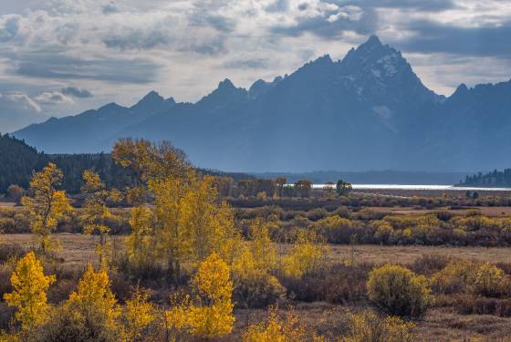 Cathedral Range The Cathedral Range in Grand Teton National Park, Wyoming