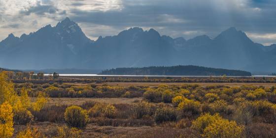 View near Jackson Lake Junction The view near Jackson Lake Junction, Grand Teton National Park, Wyoming