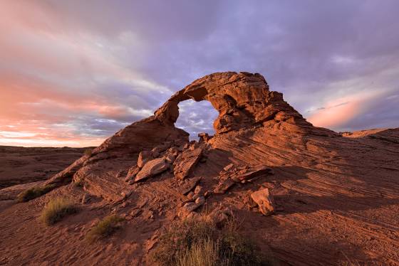 After the storm 1 Arsenic Arch near Hanksville, Utah