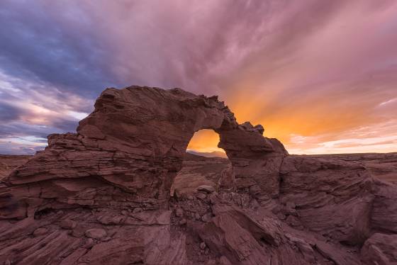 After the storm 3 Arsenic Arch near Hanksville, Utah