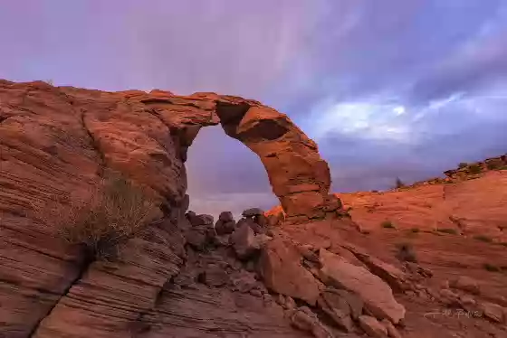 After the storm 6 Arsenic Arch near Hanksville, Utah