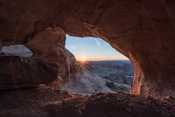 Colonnade Arch Colonnade Arch, also knowqn as Five Hole Arch, in Utah