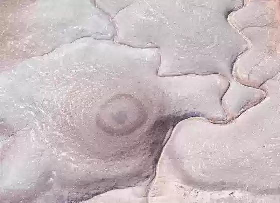 Cow Dung Road Badlands 5 Colorful badlands near Cow Dung Road in Utah.