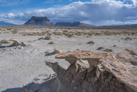Eroded Rocks 3 Eroded Rocks near the Factory Buttes Coal Mine