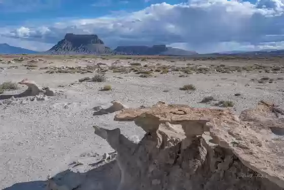 Eroded Rocks 3 Eroded Rocks near the Factory Buttes Coal Mine
