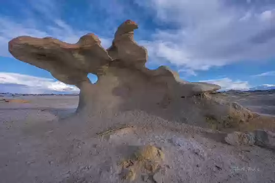 Eroded Rocks 6 Eroded Rocks near the Factory Buttes Coal Mine