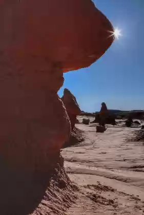 Sunburst Goblin Valley State Park near Hanksville, Utah