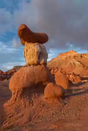 Little Egypt 17 Little Egypt Geological Area near Hanksville, Utah at sunrise