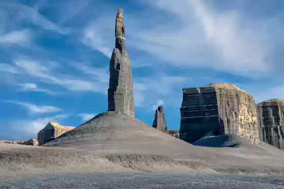 Long Dong SIlver 3 Long Dong Silver pinnacle near Hanksville, Utah