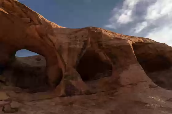 Colonnade Arch Colonnade Arch, also knowqn as Five Hole Arch, in Utah