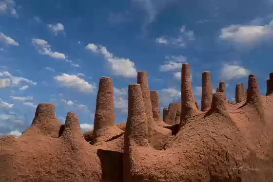 Dragon's Teeth Profile about six inches high