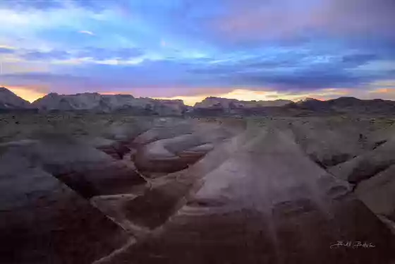 Wild Horse Road Badlands 41 Badlands near Wild Horse Road, Utah.