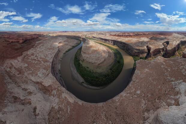 West side of Green River