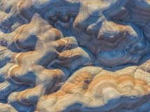 The Painted Hills Badlands near BLM 1573 in Utah