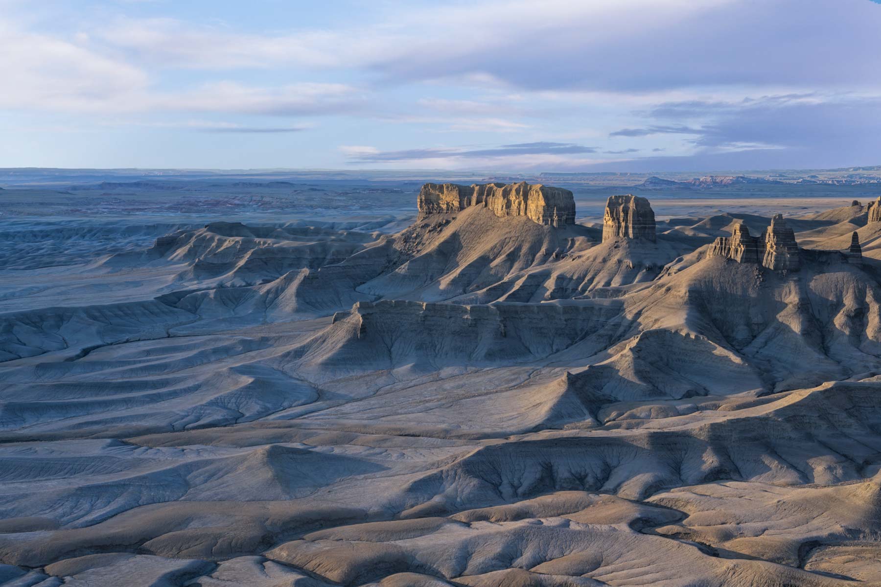 Skyline View also known as Moonscape Overlook near Hanksville, Utah 