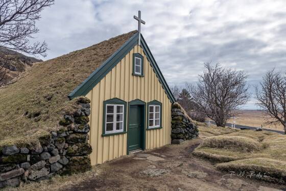 Hofskirkja 3 Hofskirkja Turf Church in Iceland
