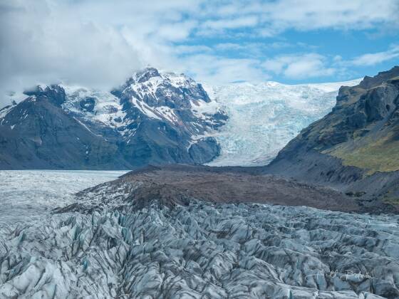 Svinafellsjokull 2 Svinafellsjokull Glacier in Vatnajökull National Park, Iceland