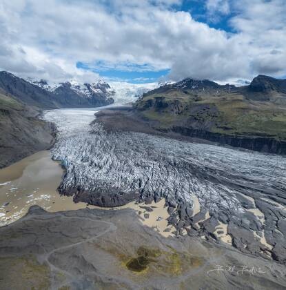 Svinafellsjokull 3 Svinafellsjokull Glacier in Vatnajökull National Park, Iceland