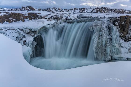 Hrafnabjargafoss 1 Hrafnabjargafoss on the Skjálfandafljót river in northeast Iceland.